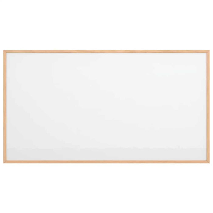 Magnetic Whiteboard With Solid Pine Wood Frame 100X55 Cm Aboiabi