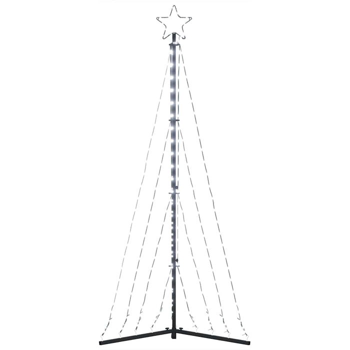 Christmas Tree Light 339 Leds Cold White 187 Cm Abolaxk