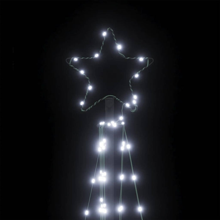 Christmas Tree Light 339 Leds Cold White 187 Cm Abolaxk