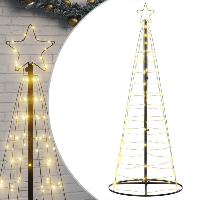 Led Christmas Tree 200 Leds Warm White 182 Cm Abolaan