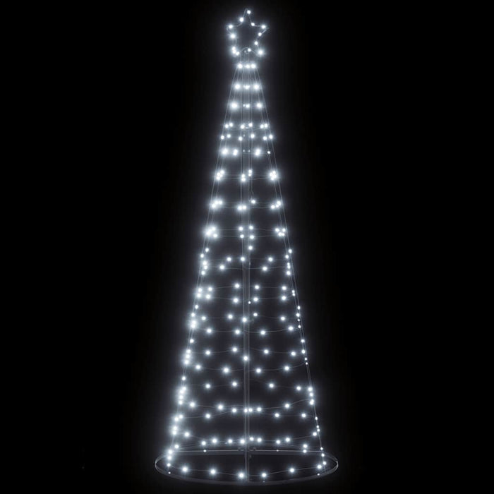 Led Christmas Tree 200 Leds Cold White 182 Cm Abolaak
