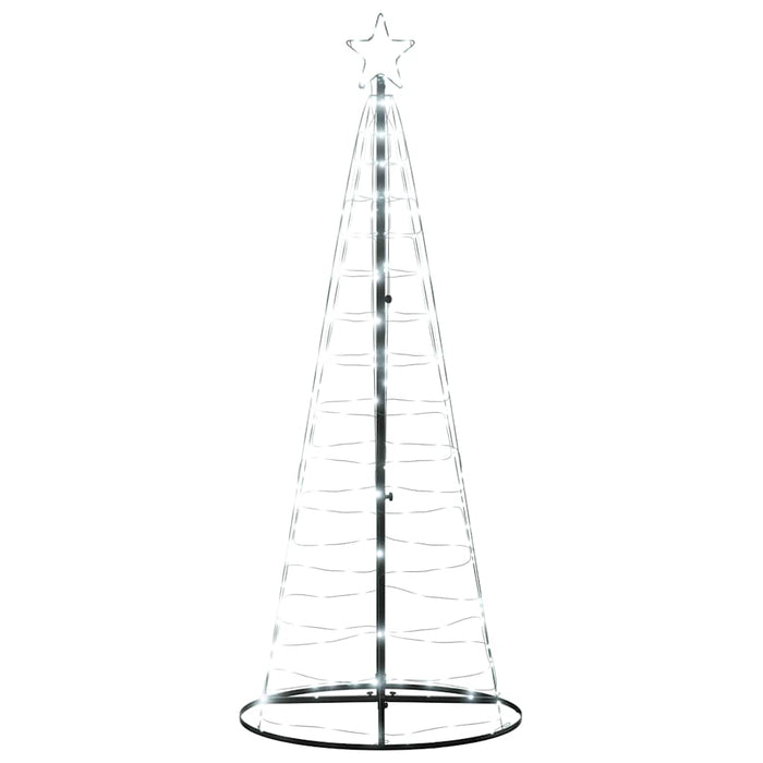 Led Christmas Tree 200 Leds Cold White 182 Cm Abolaak