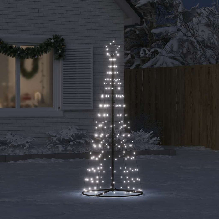 Led Christmas Tree 200 Leds Cold White 182 Cm Abolaak
