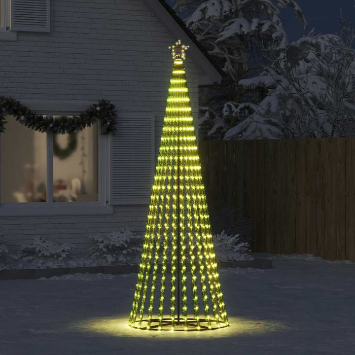 Christmas Tree Light With Spikes 570 Leds Warm White 300 Sm Abolalp