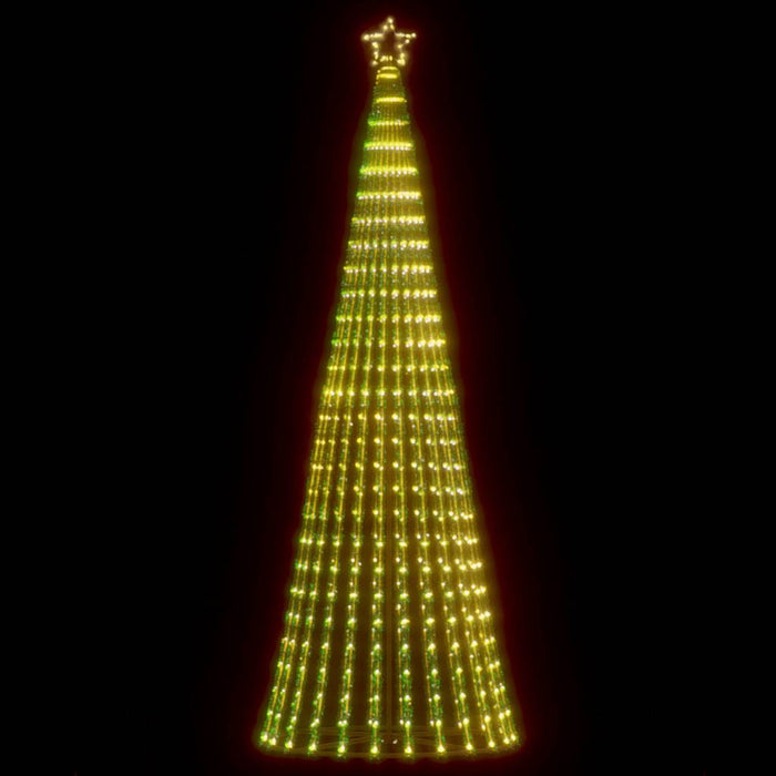 Christmas Tree Light With Spikes 570 Leds Warm White 300 Sm Abolalp