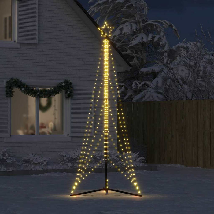 Christmas Tree Light 525 Leds Warm White 302 Cm Abolaio