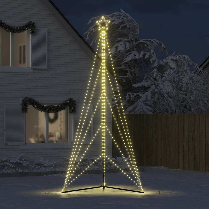 Christmas Tree Light 615 Leds Warm White 404.5 Cm Abolait