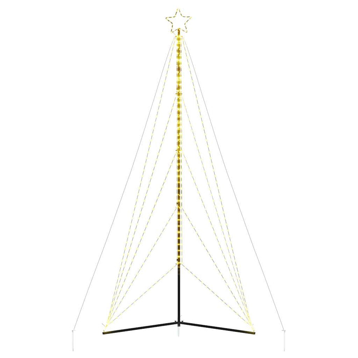 Christmas Tree Light 615 Leds Warm White 404.5 Cm Abolait