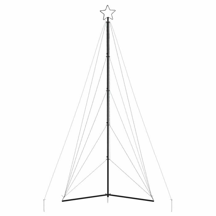 Christmas Tree Light 615 Leds Warm White 404.5 Cm Abolait