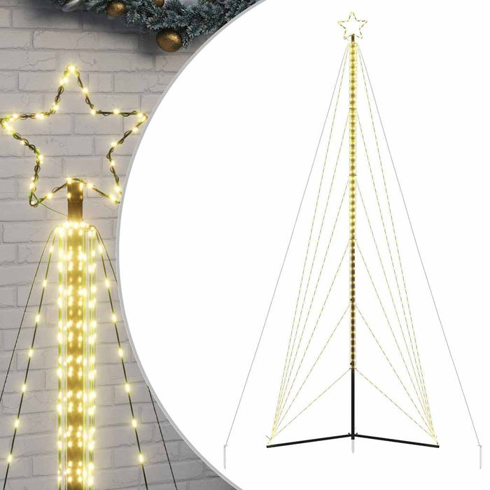Christmas Tree Light 861 Leds Warm White 478 Cm Abolaip