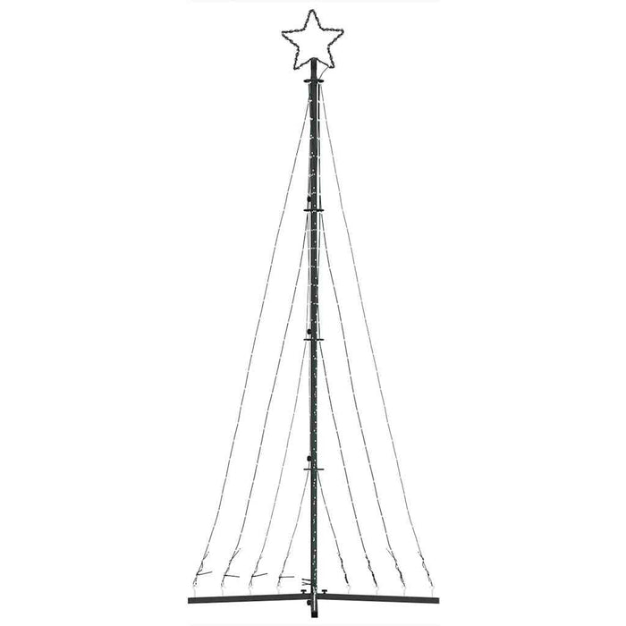 Christmas Tree Light 447 Leds Warm White 240 Cm Abolaii