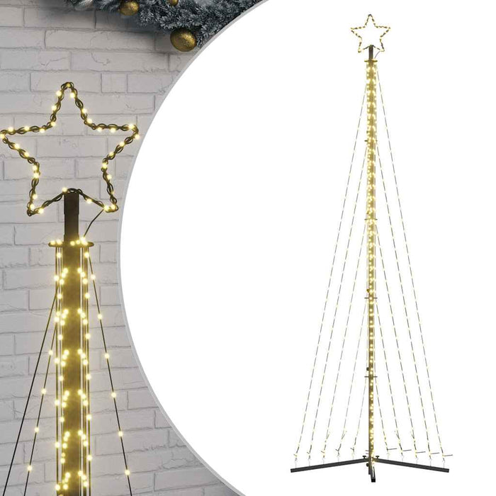 Christmas Tree Light 495 Leds Warm White 302 Cm Abolaik