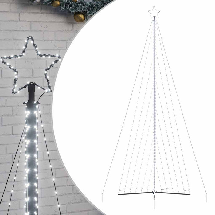Christmas Tree Light 789 Leds Cold White 478 Cm Abolana