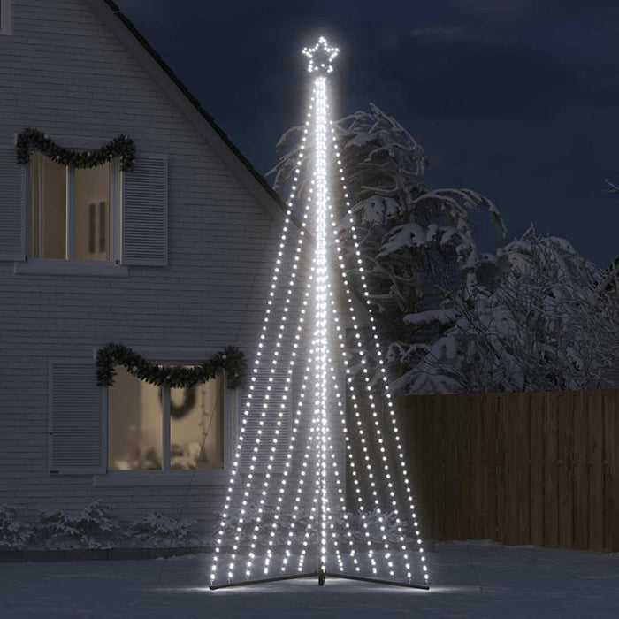 Christmas Tree Light 789 Leds Cold White 478 Cm Abolana