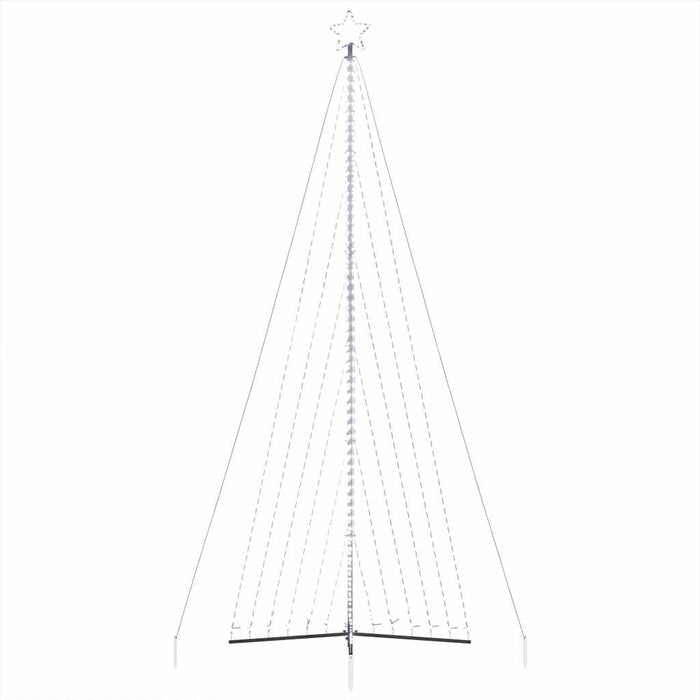 Christmas Tree Light 789 Leds Cold White 478 Cm Abolana