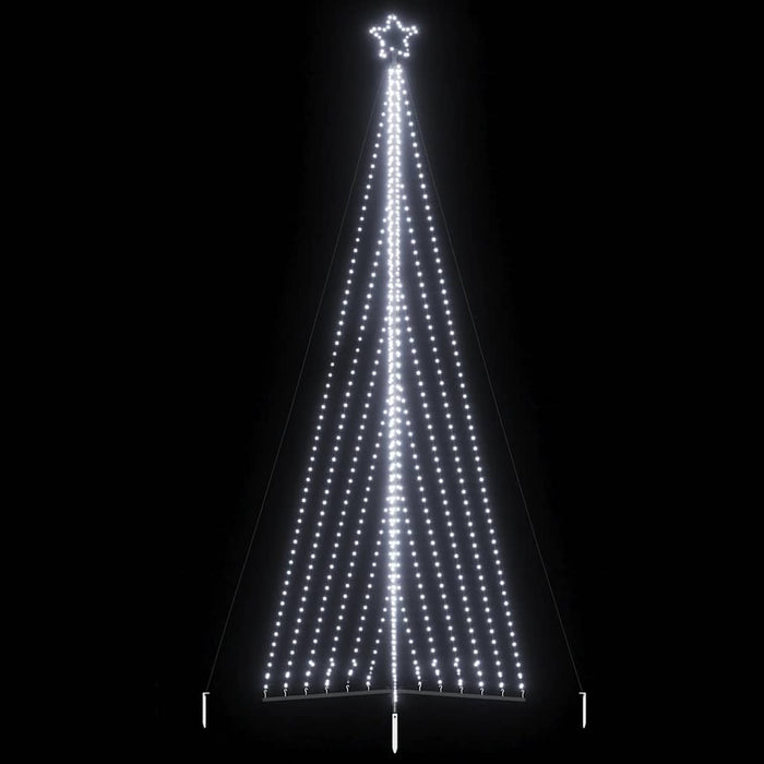 Christmas Tree Light 789 Leds Cold White 478 Cm Abolana