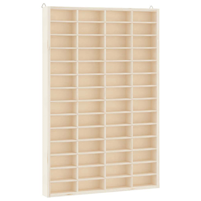 Wooden Collector'S Display Case With 56 Compartments 40X4,5X60Cm Aboitnb