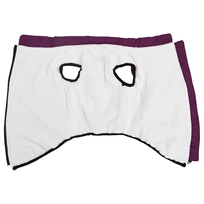 Dog Coat With Harness Waterproof Reflective Purple 3Xl Abokkbl