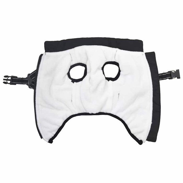 Dog Coat With Harness Waterproof Reflective Black 2Xl Abokkoo