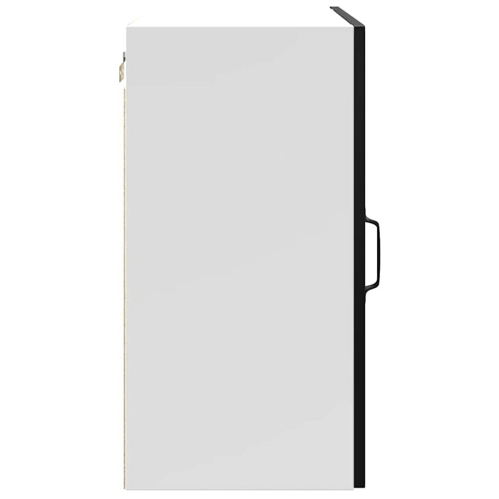 Kitchen Wall Cabinet Kalmar Black Engineered Wood Nptppk