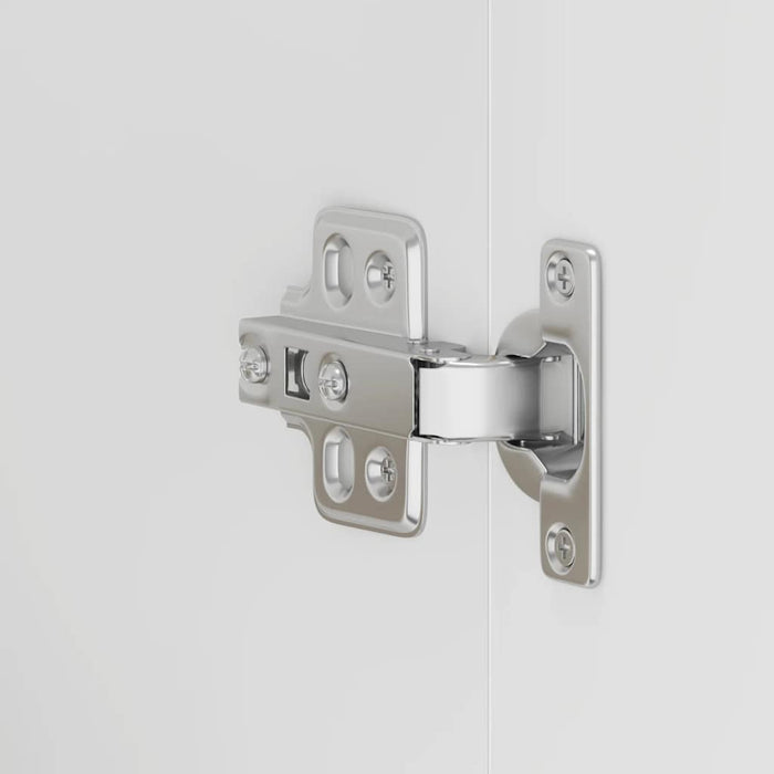 Kitchen Wall Cabinet Kalmar Glossy Look White Engineered Wood Nptplo