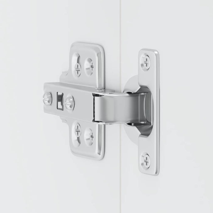 Kitchen Wall Cabinet Kalmar Glossy Look White Engineered Wood Nptpik