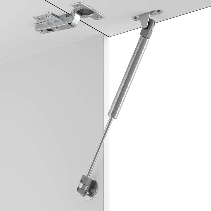 Kitchen Wall Cabinet Kalmar Black Engineered Wood Nptpkn