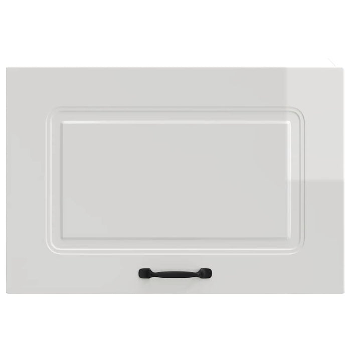 Kitchen Wall Cabinet Kalmar Glossy Look White Engineered Wood Nptpkk