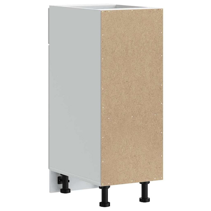 Kitchen Base Cabinet Lucca Glossy Look White Engineered Wood Nptlkk