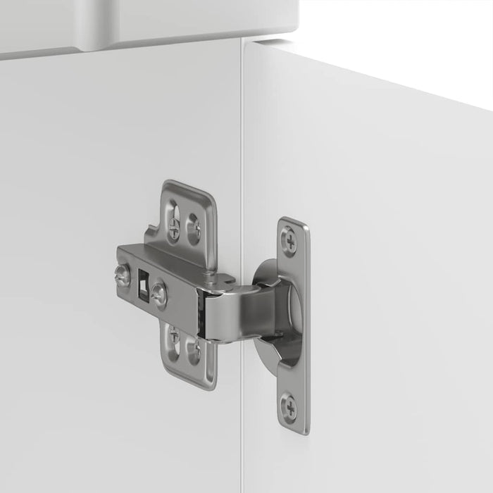 Kitchen Base Cabinet Lucca White Engineered Wood Nptibi