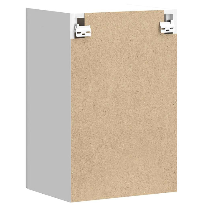 Kitchen Wall Cabinet Lucca White Engineered Wood Nptini