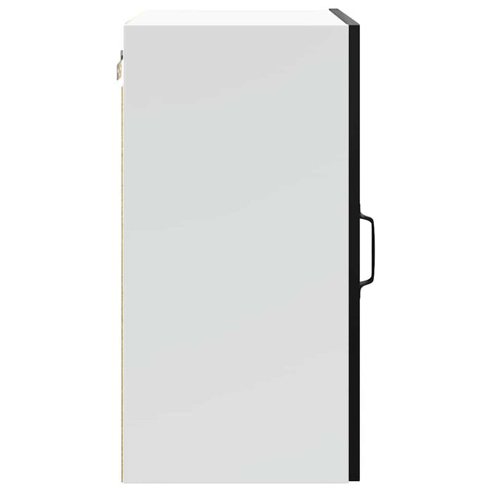 Kitchen Wall Cabinet Lucca Black Engineered Wood Nptinn