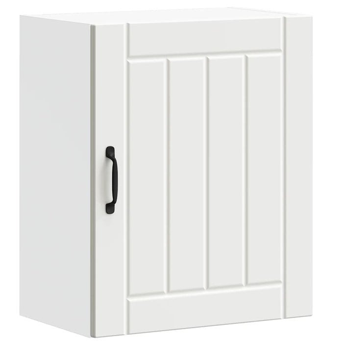 Kitchen Wall Cabinets 2 Pcs Lucca White Engineered Wood Nptikn