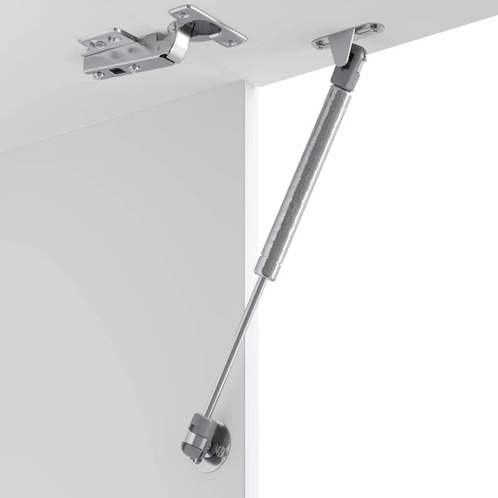 Kitchen Wall Cabinet Lucca White Engineered Wood Nptnti