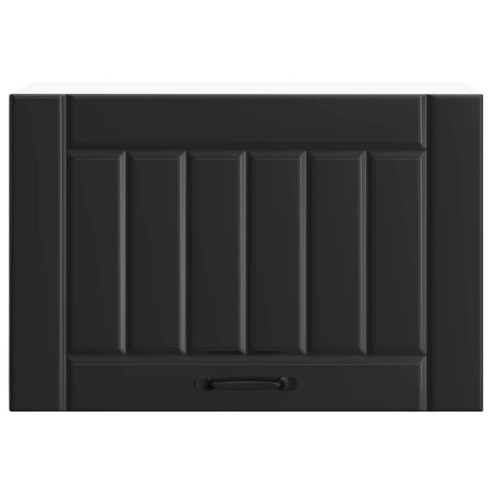 Kitchen Wall Cabinet Lucca Black Engineered Wood Nptntn