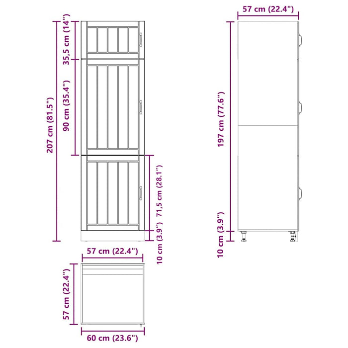 Kitchen Cupboard Lucca Glossy Look White Engineered Wood Nptnlk