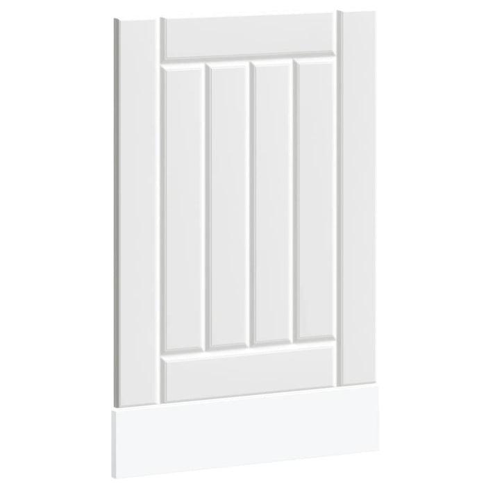 Dishwasher Panel Lucca White Engineered Wood Nptnni