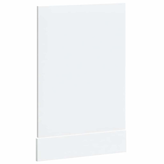 Dishwasher Panel Lucca White Engineered Wood Nptnni