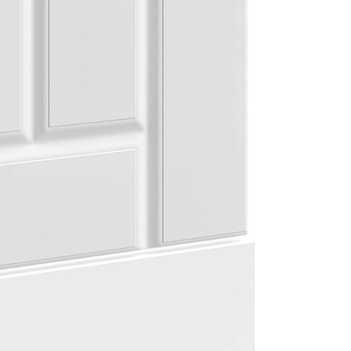 Dishwasher Panel Lucca White Engineered Wood Nptnni