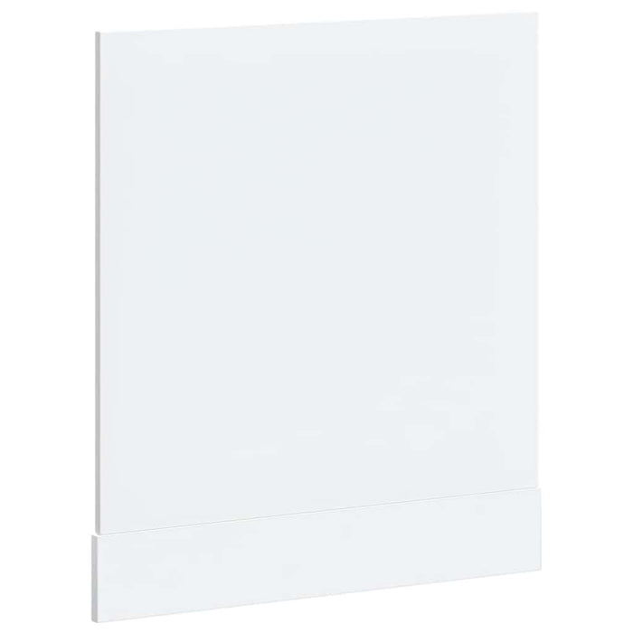 Dishwasher Panel Lucca White Engineered Wood Nptnki