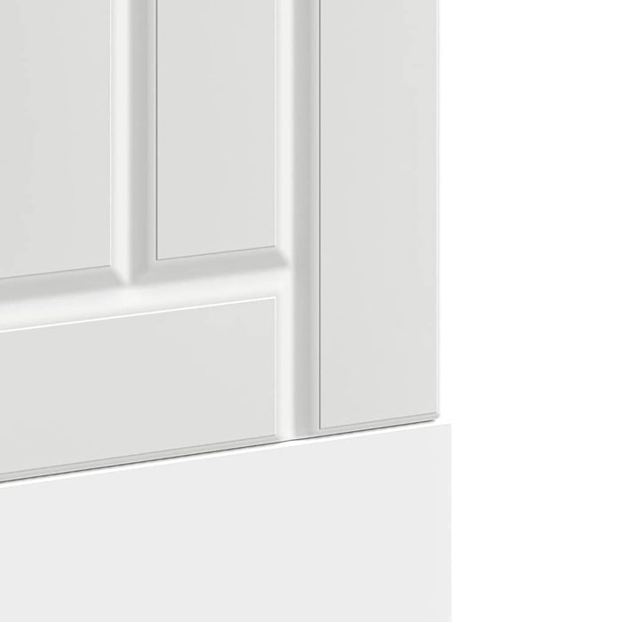 Dishwasher Panel Lucca White Engineered Wood Nptnki