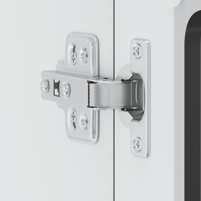 Kitchen Wall Cabinet With Glass Door Lucca Black Engineered Wood Nptkbn