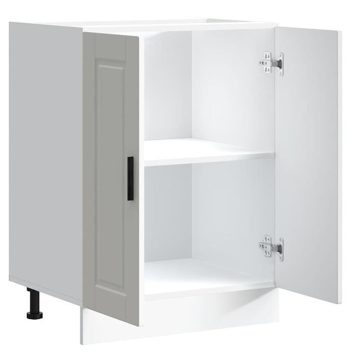 Kitchen Base Cabinet Porto White Engineered Wood Nptkoi