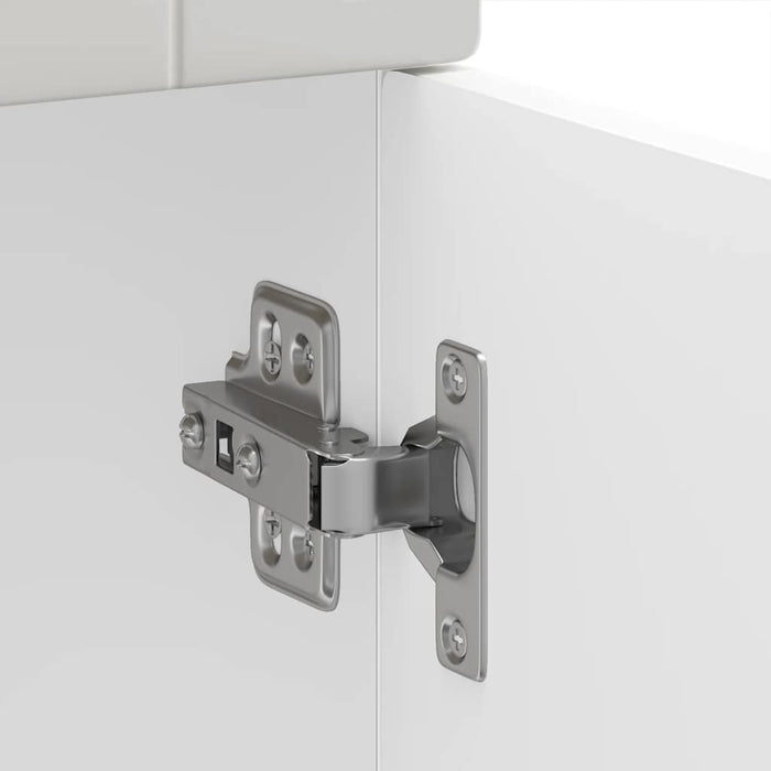 Kitchen Base Cabinet Porto White Engineered Wood Nptkai