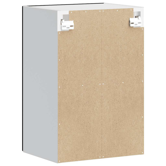 Kitchen Wall Cabinet With Glass Door Porto Black Npabbn