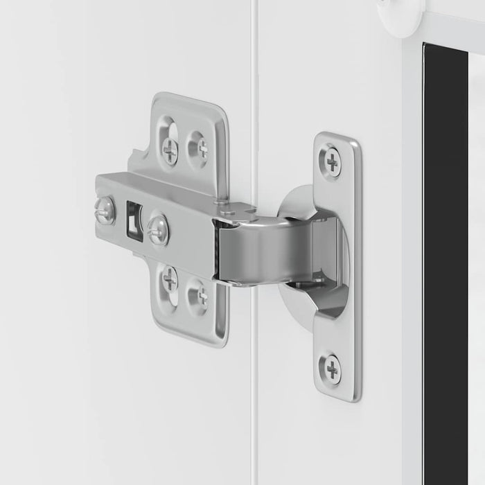 Kitchen Wall Cabinet With Glass Door Porto Black Npabbn