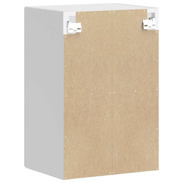 Kitchen Wall Cabinet With Glass Door Porto Glossy Look White Npabbk