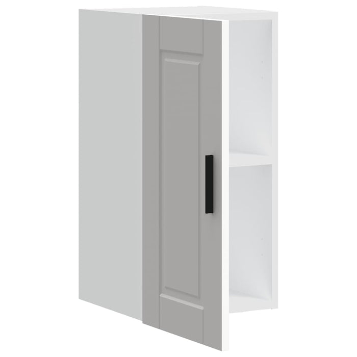 Kitchen Wall Cabinet Porto White Engineered Wood Npaboi