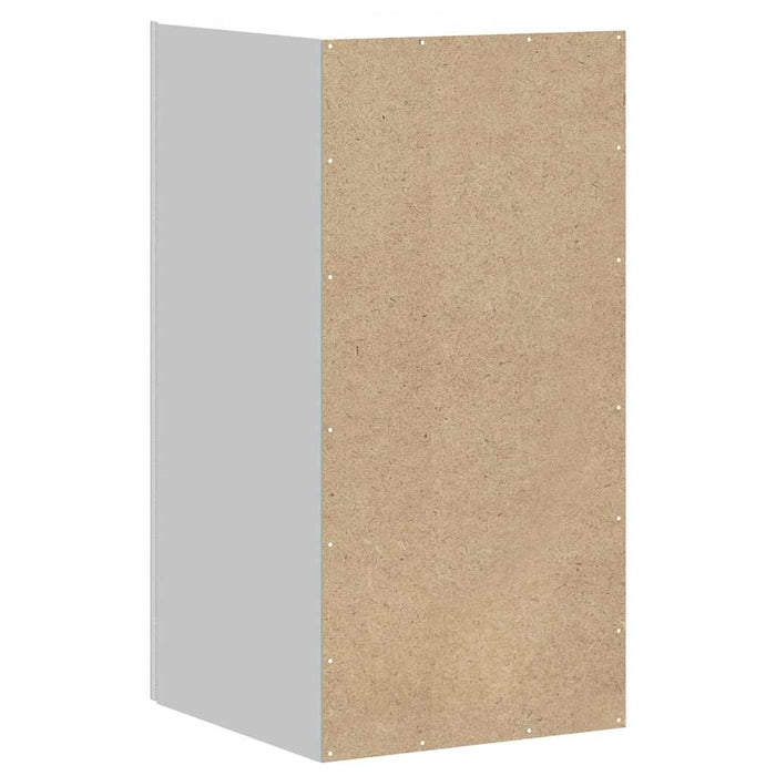 Kitchen Wall Cabinet Porto White Engineered Wood Npaboi