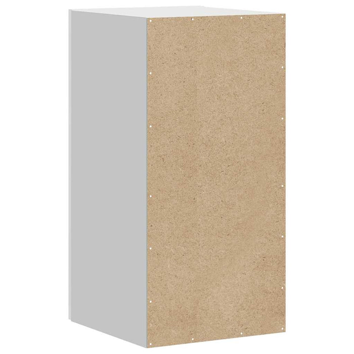 Kitchen Wall Cabinet Porto Glossy Look White Engineered Wood Npabok